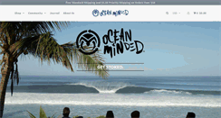 Desktop Screenshot of oceanminded.com